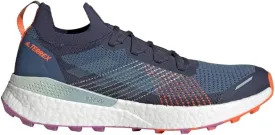 adidas Mens Terrex Two Ultra Primeblue Trail Hiking Sneakers Shoes - Blue