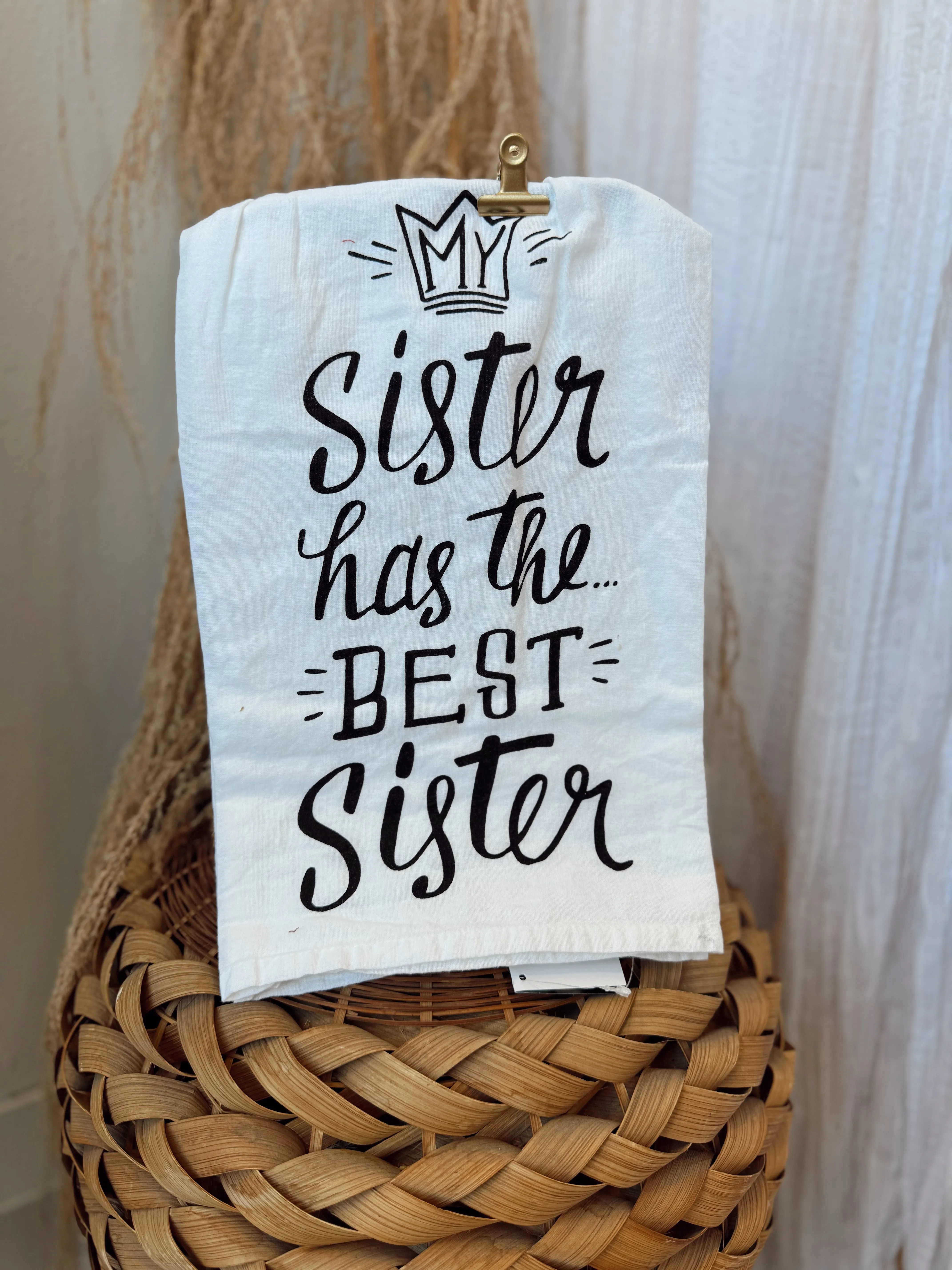 Best Sister Kitchen Towel