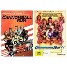 Cannonball Run: Movies 1 & 2 Complete DVD Collection
