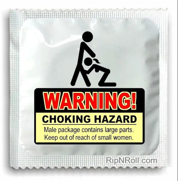 Choking Hazard - Condoms