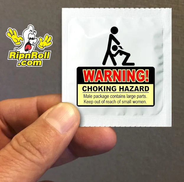 Choking Hazard - Condoms