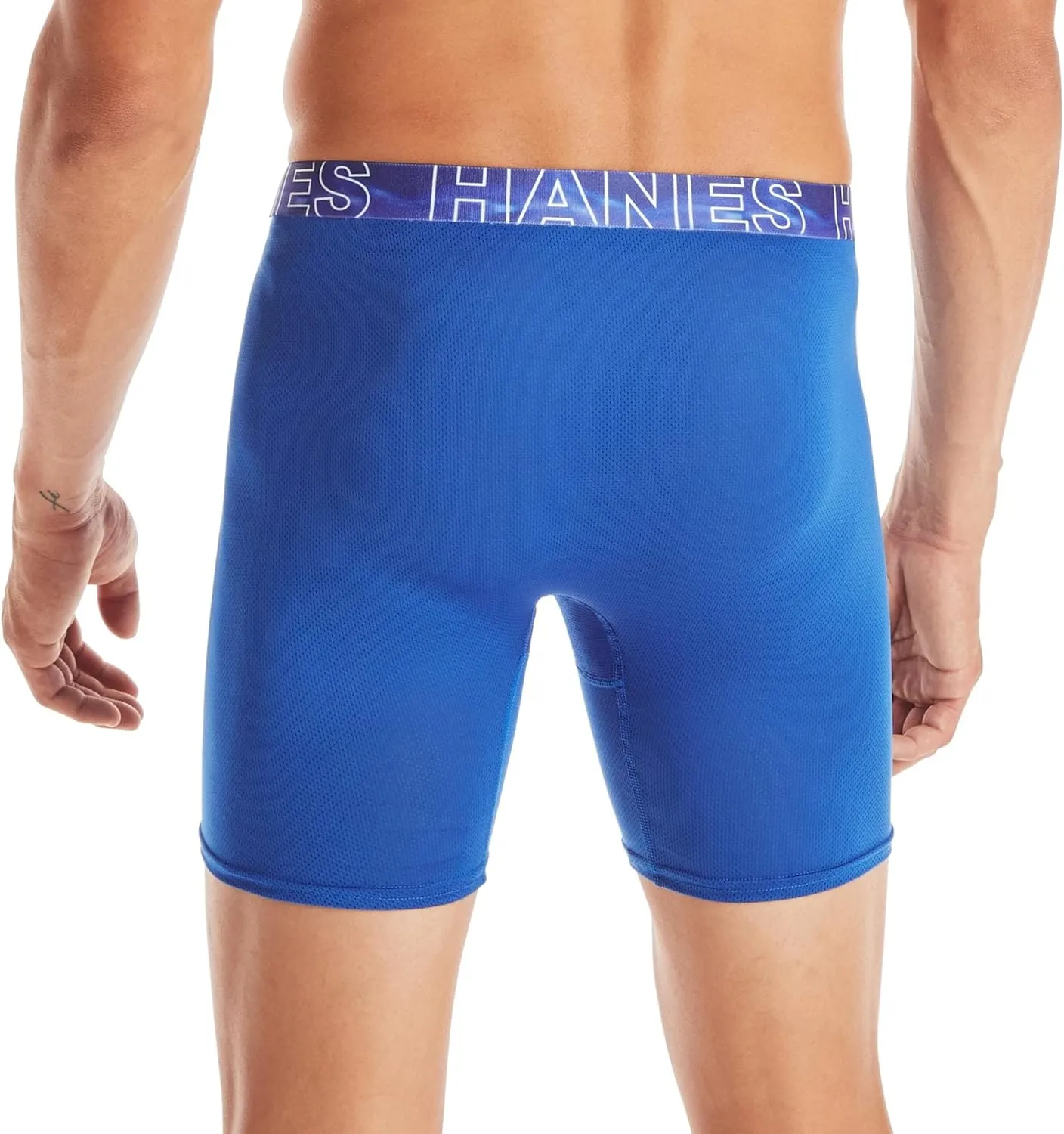 Hanes Men's X-Temp 4-Way Performance Stretch Mesh 3-Pack Boxer Brief