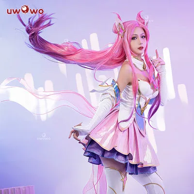 【In Stock】Uwowo League of Legends/LOL Costume Star Guardian Kai'Sa SG Kaisa Cosplay Costume
