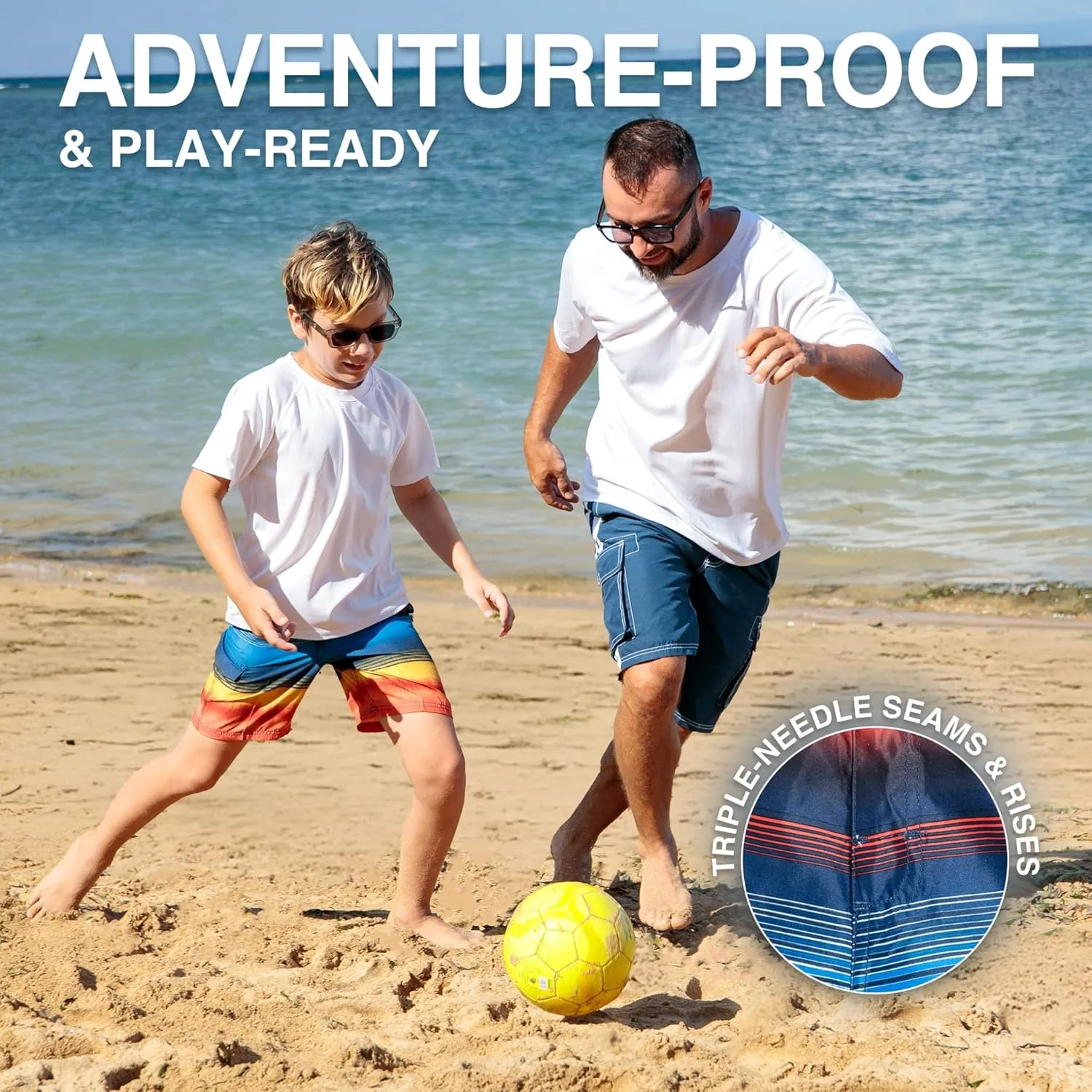 Kanu Surf Viper Boys Swim Trunks with UPF 50  Sun Protection-Quick Dry Boys Swimsuit