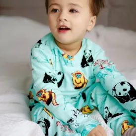 Organic Cotton Kids Long Sleeved Top | Panda & Friends
