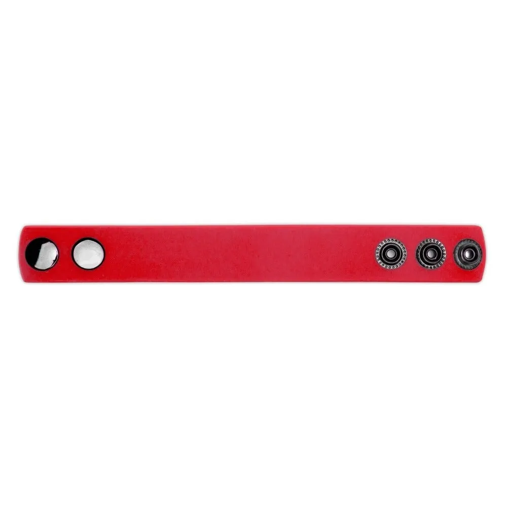 Prowler Red Adjustable Silicone Cock Strap Red