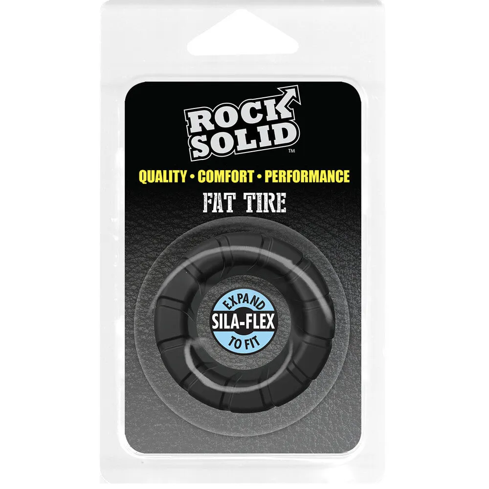 Rock Solid Fat Tire Flexible Silicone Cock Ring
