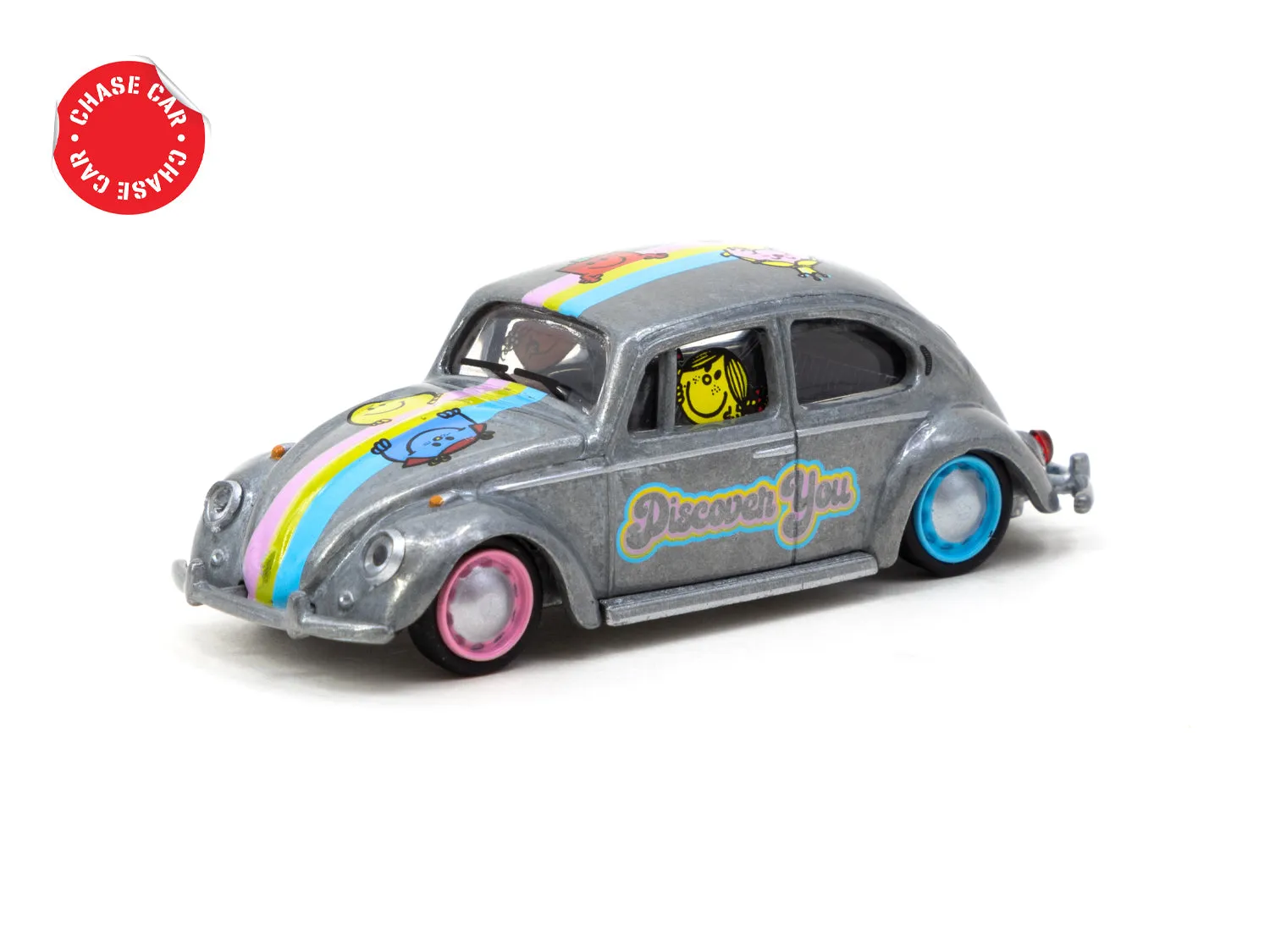Schuco x Tarmac Works 1/64 Volkswagen Beetle Mr. Men & Little Miss- COLLAB64