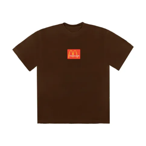 Travis Scott x McDonald's Sesame III T-Shirt Brown