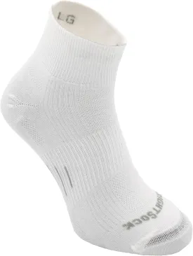 Wrightsock Explore Quarter Hiking Socks for Men and Women ?C Cushioned, Eco-Friendly Anti Blister Socks - American Made